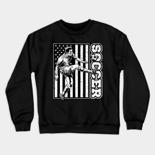 USA Soccer Player Crewneck Sweatshirt